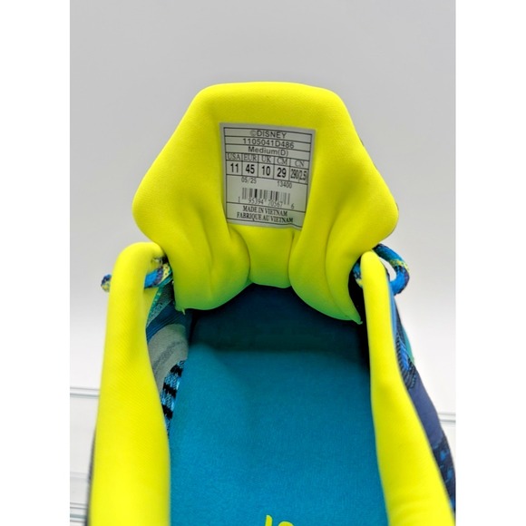 2025 Run Disney Brooks Adrenaline GTS 24 Mickey Mouse Blue 11 Mens Medium - Picture 6 of 7